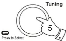 ROBERTS Revival Blutune - Présélection des stations - DAB et FM - 2