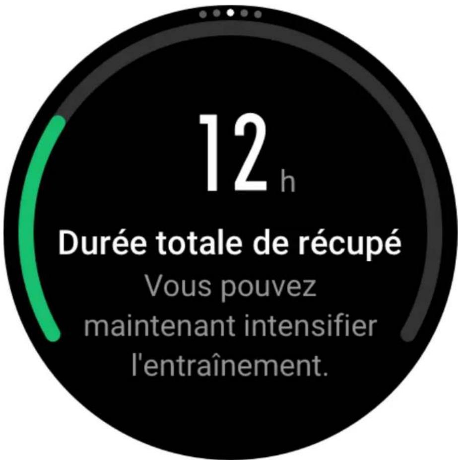 AMAZFIT GTR 3 - Temps de récupération total - 1
