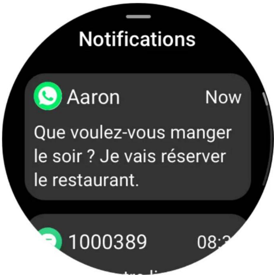 AMAZFIT GTR 3 - Alertes d'application - 1
