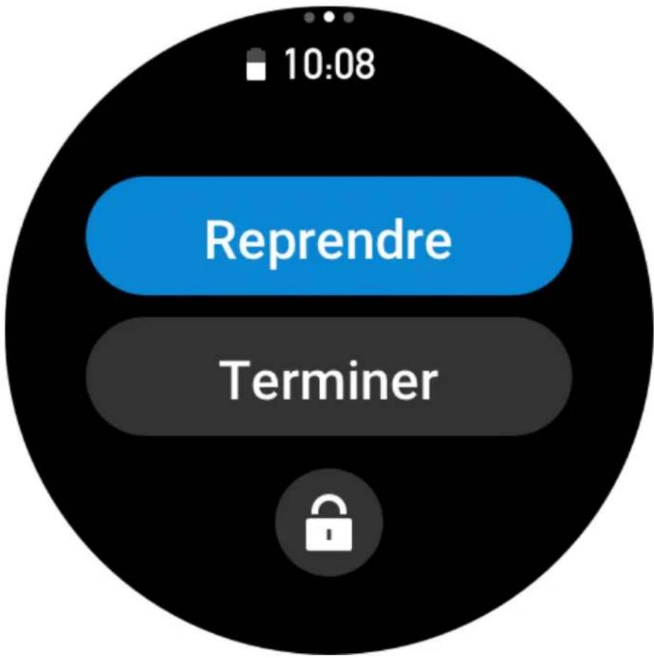 AMAZFIT GTR 3 Pro - Changer de pagependant un entrainement - 1