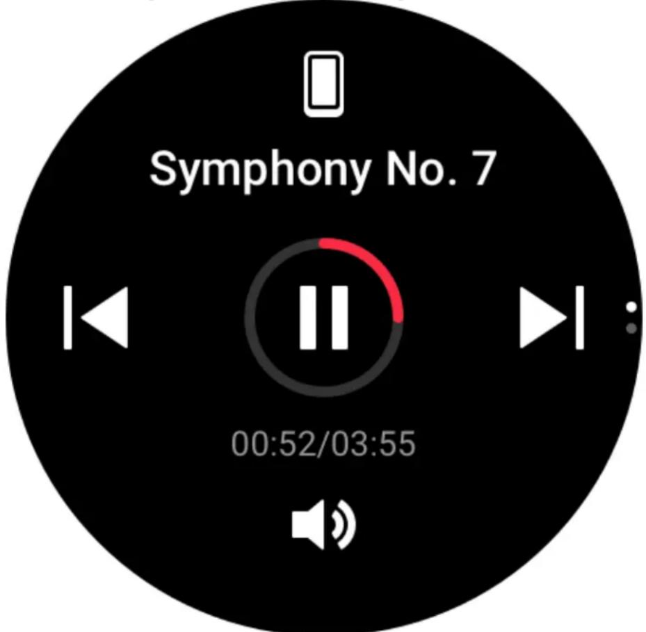 AMAZFIT GTR 3 Pro - Contrôle de la musique - 1