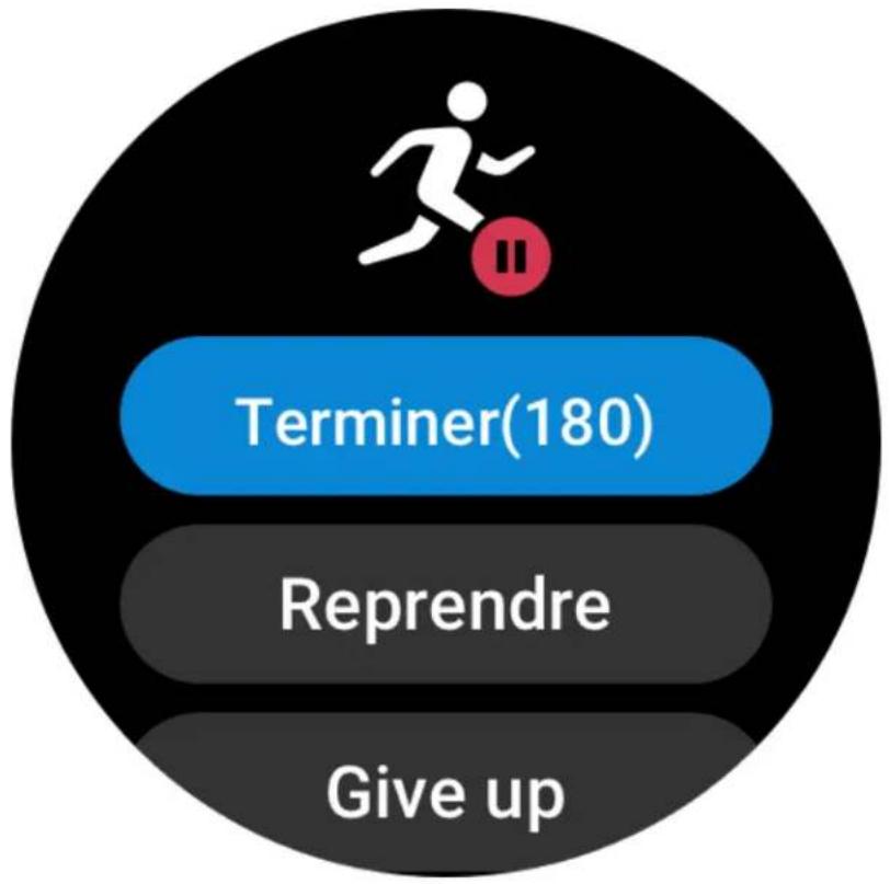 AMAZFIT GTR 3 Pro - Identification automatique de l'entrainment - 2