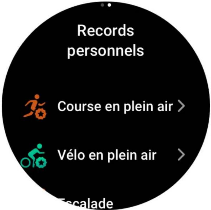 AMAZFIT GTR 3 Pro - Données d'historique sur la montre - 2