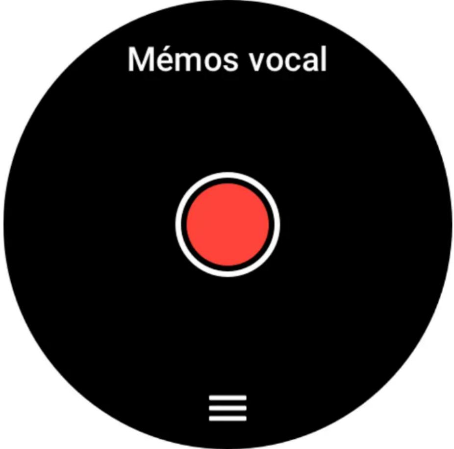 AMAZFIT GTR 3 Pro - Mémos vocaux - 1