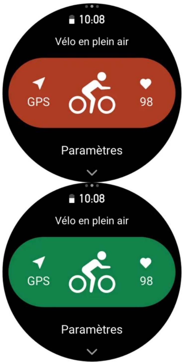 AMAZFIT GTR 3 Pro - Commencer un entrainement - 1