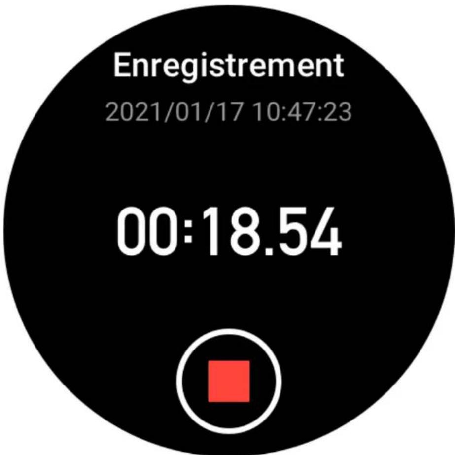 AMAZFIT GTR 3 Pro - Mémos vocaux - 2