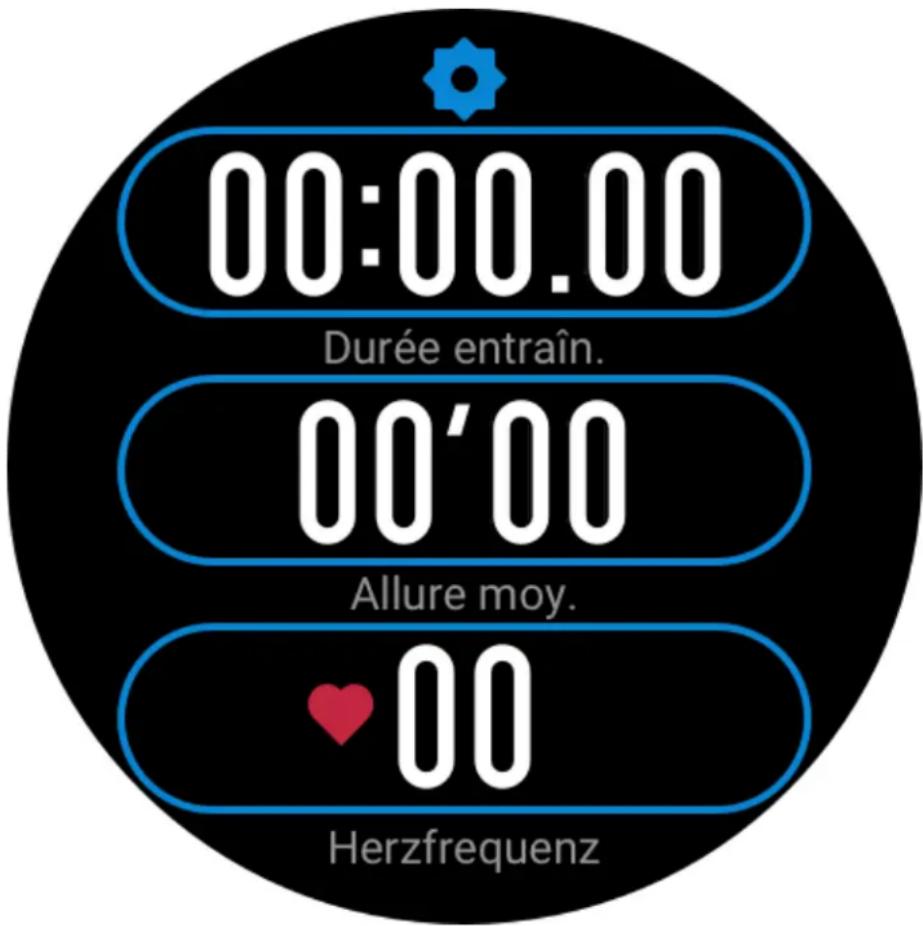 AMAZFIT GTR 3 Pro - Modifier les éléments de données - 1