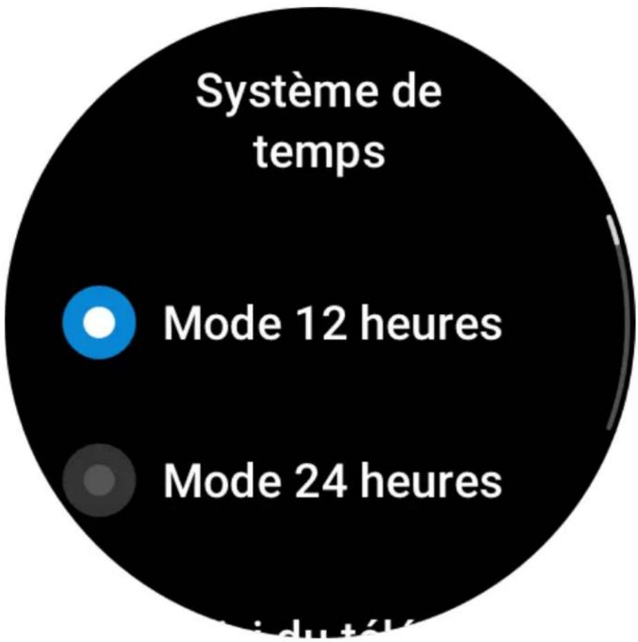 AMAZFIT GTR 3 Pro - Format d'heure - 1