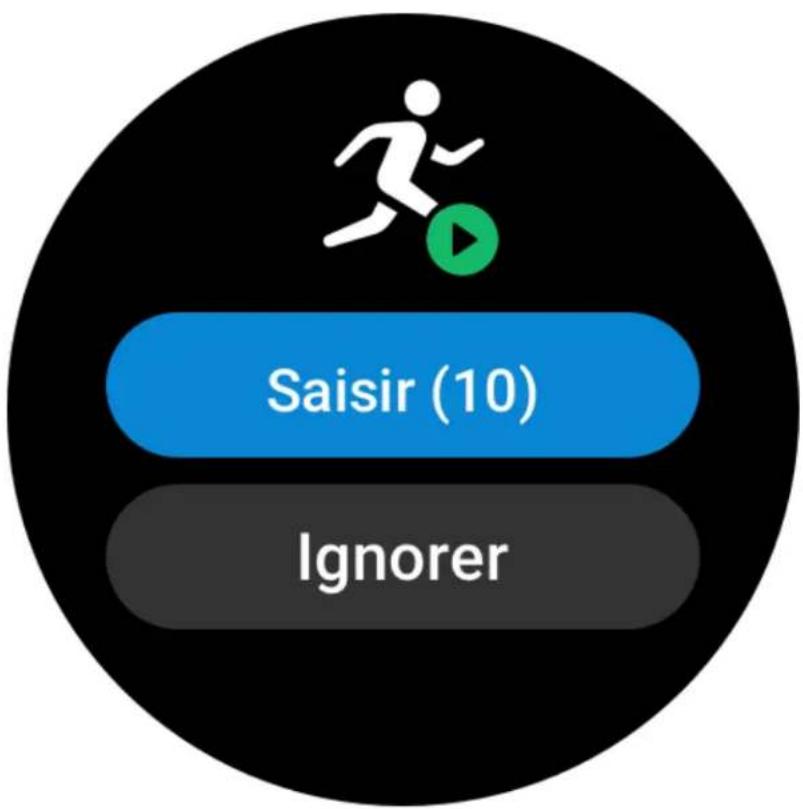 AMAZFIT GTR 3 Pro - Identification automatique de l'entrainment - 1