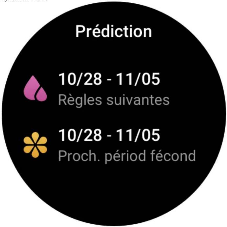 AMAZFIT GTR 3 Pro - Prédictions du cycle masculin - 1