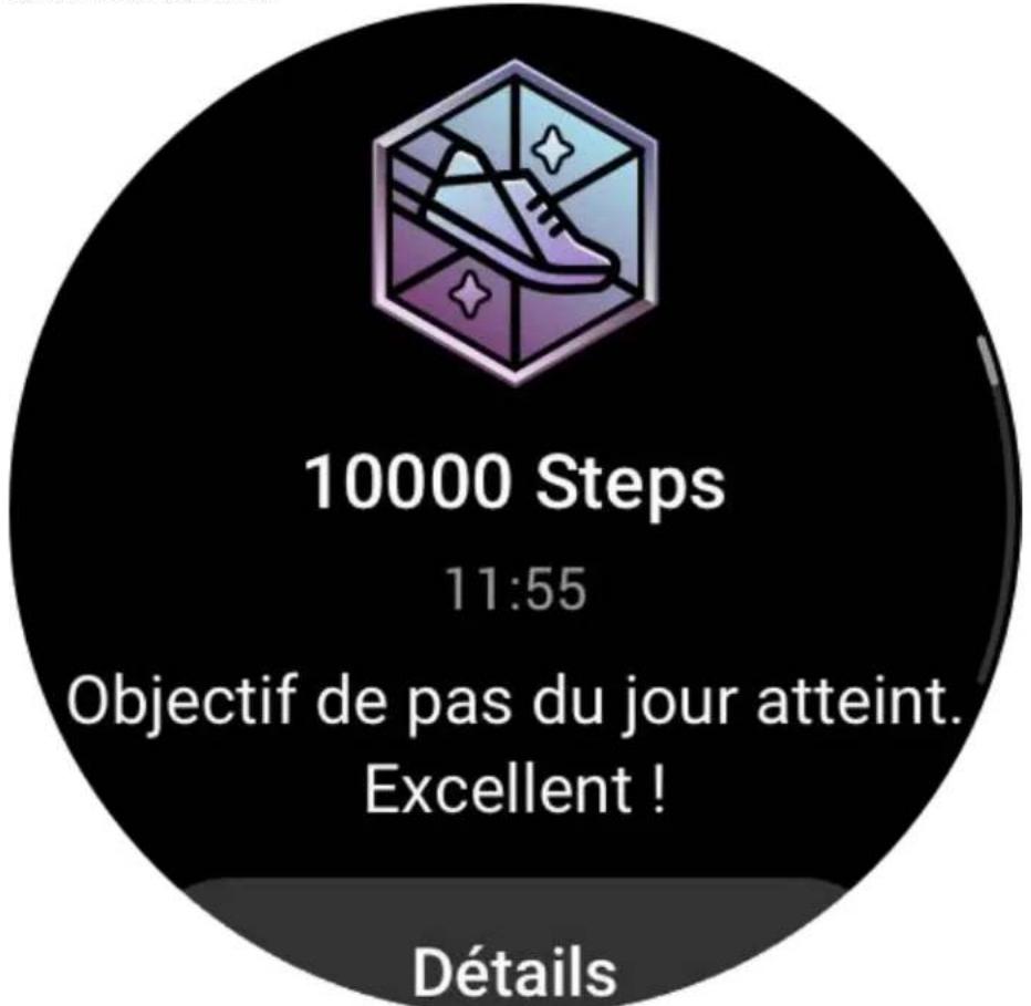 AMAZFIT GTR 3 Pro - Notifications d'objectif - 1