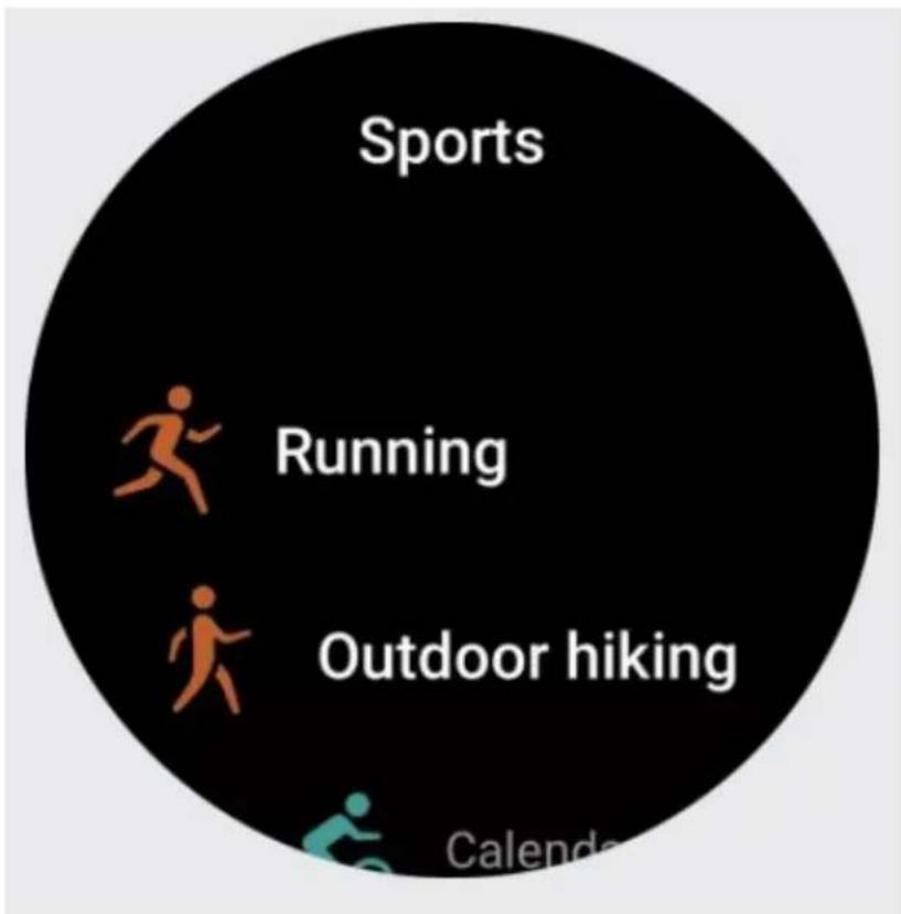 AMAZFIT GTR 3 Pro - Sélectionner un entrainment - 1