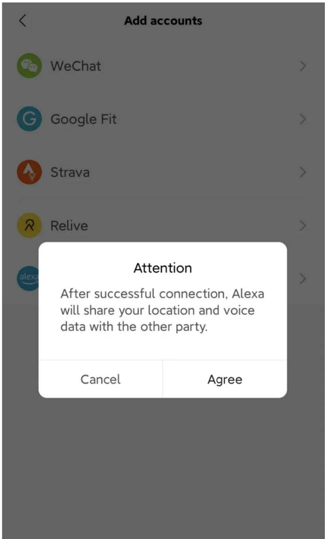 AMAZFIT GTR 3 Pro - Add accounts - 11