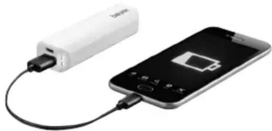 BEURER HK 57 - Charging a smartphone via powerbank - 1