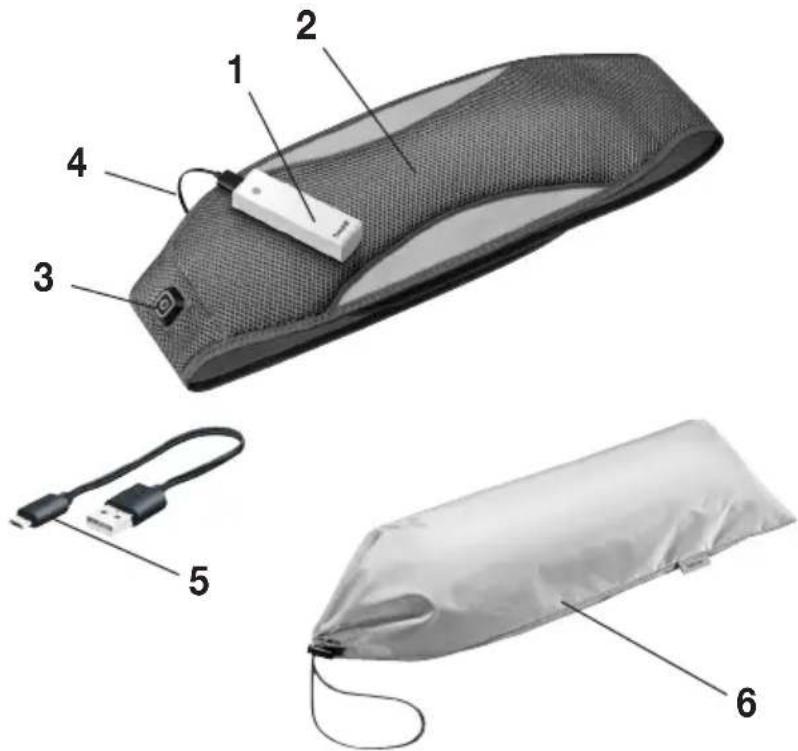 BEURER HK 67 - Cihaz açiklamasi - 1
