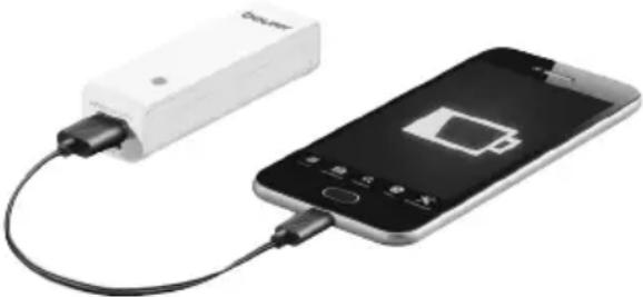 BEURER HK 47 - Recharger un smartphone avec le chargeur power bank - 1