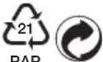 BEURER MP 70 - Signs and symbols - 9