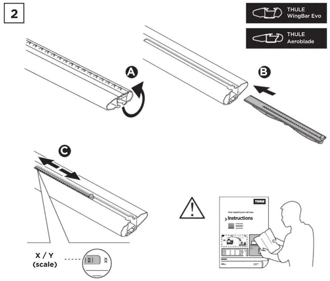 THULE Rapid Traverse - Para THULE PROBAR EVO e THULE RAPID AERO - 1