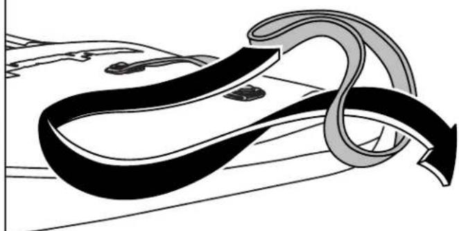 THULE Stacker 830 - BOW / STERN TIE DOWN / ARRIMAGE DE LA PROUE / POUPE / SUJECTION DE LA PROA/POPA - 2