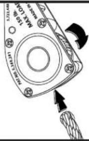 THULE Roll Model 884 - BOW / STERN TIE DOWN / ARRIMAGE DE LA PROUE / POUPE / SUJEccion DE LA PROA/POPA - 2