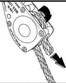 THULE Roll Model 884 - BOW / STERN TIE DOWN / ARRIMAGE DE LA PROUE / POUPE / SUJEccion DE LA PROA/POPA - 3