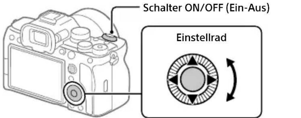 SONY Alpha A7 IV - Verfahren für die Ersteinrichtung der Kamera - 1