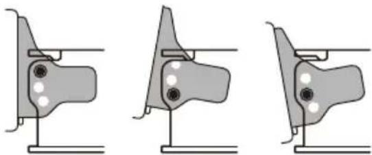 SONY XAV9500ES - Adjusting the display angle (tilt) - 3