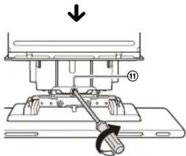 SONY XAV9500ES - ⑤ Fixation de l'écran à l'appareil - 4