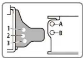SONY XAV9500ES - Adjusting the display angle (tilt) - 4
