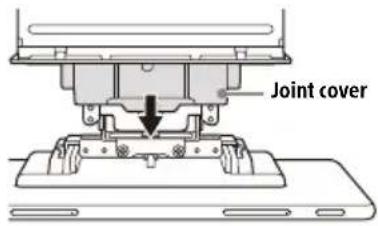 SONY XAV9500ES - ⑤ Attaching the display to the unit - 3