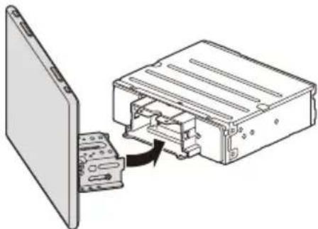 SONY XAV9500ES - ④ Making sure the mounting positions of the display - 1
