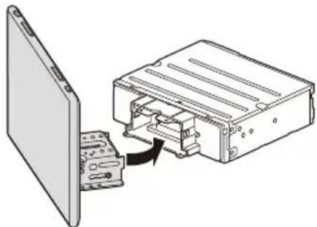 SONY XAV9500ES - S'assurer des positions de montage de l'écran - 1