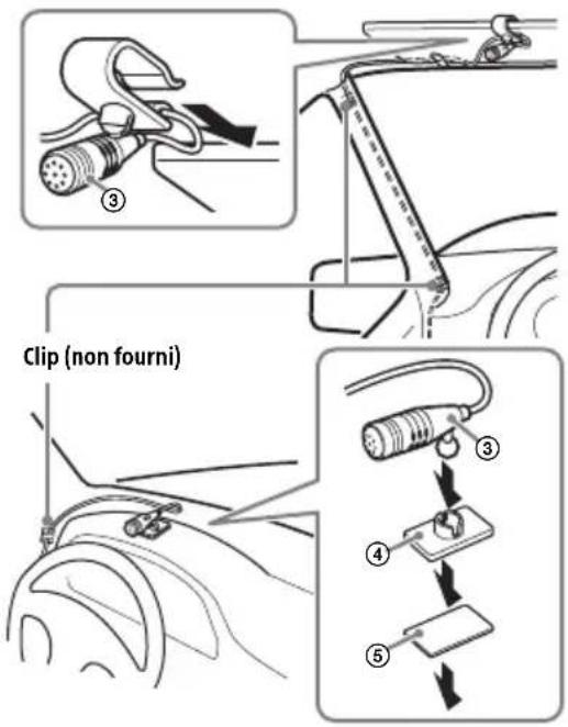 SONY XAVAX3200 - Installation du microphone - 1
