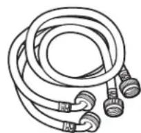 GE Adora WHDVH626FGG - PIEZAS INCLUDES - 1