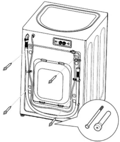 GE GFWN1100DWW - DÉBALLAGE DE LA LAVEUSE - 1