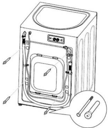 GE GFWN1100DWW - UNPACKING THE WASHER - 2
