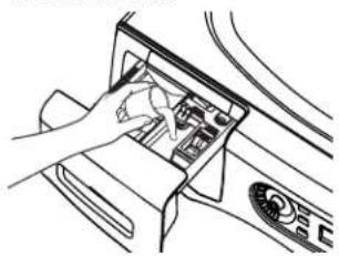 GE GFWN1100DWW - The Liquid Bleach Compartment - 2