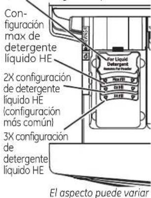 GE GFWN1100DWW - Compartimento para el detergente - 1