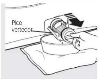 GE GFWN1100DWW - Cómo limpiar el filtro de la bomba - 4