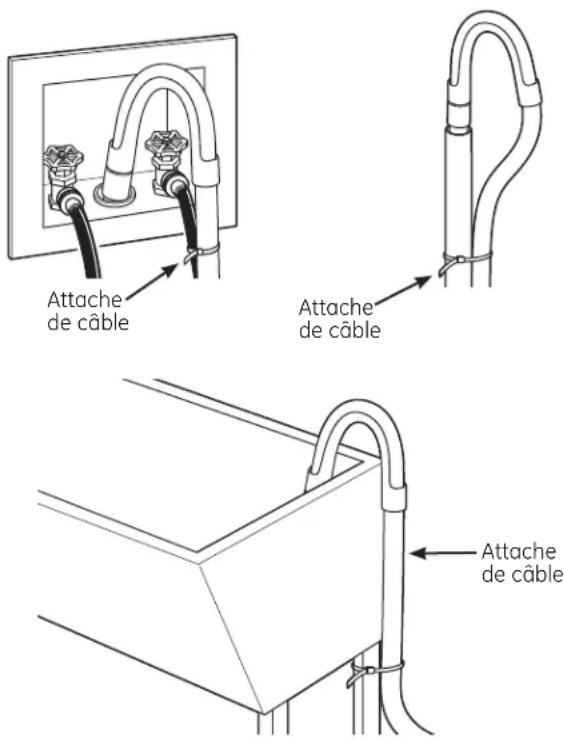 GE GFWN1100DWW - INSTALLATION DE LA LAVEUSE (suite) - 1