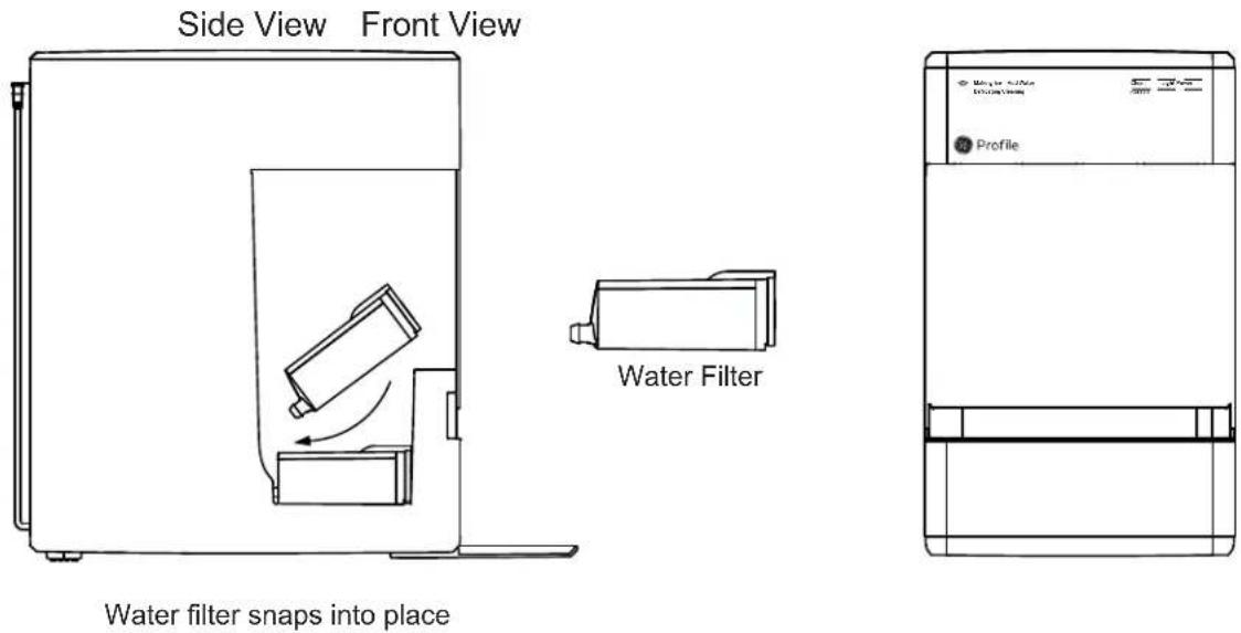 GE Profile Opal XPIO13BCBT - Water Filter - 1