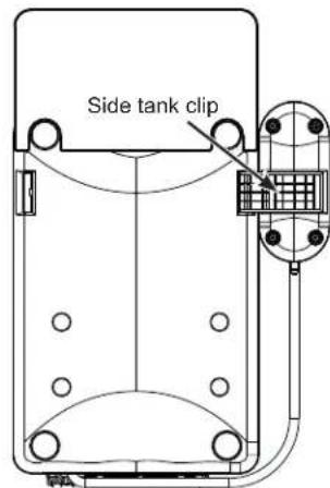 Side tank clip
