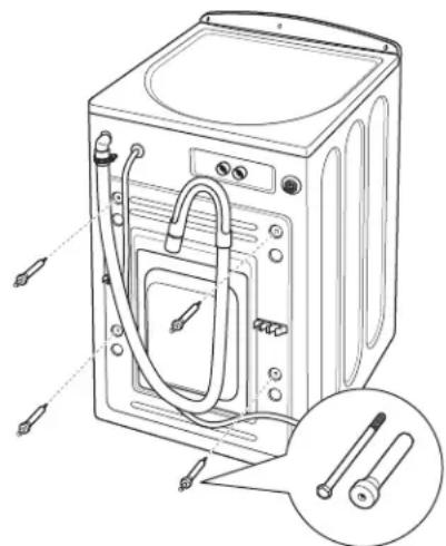 GE Adora WHDVH626FWW - UNPACKING THE WASHER - 1