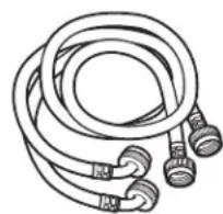 GE Adora WHDVH626FWW - OUTILS NÉCESSAIRES POUR INSTALLER LA LAVEUSE - 1