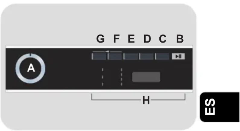 HOOVER NDP C10TCBERXS - CONTROLES Y PROGRAMAS - 1