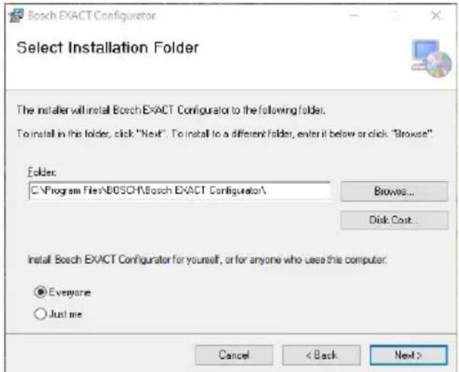 BOSCH EXACT Configurator - | Deutsch - 1