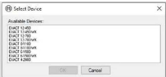 BOSCH EXACT Configurator - 恢复出厂设置 - 1