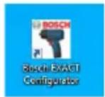 BOSCH EXACT Configurator - 启动程序 - 1