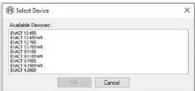 BOSCH EXACT Configurator - Resetting to Factory Settings - 1