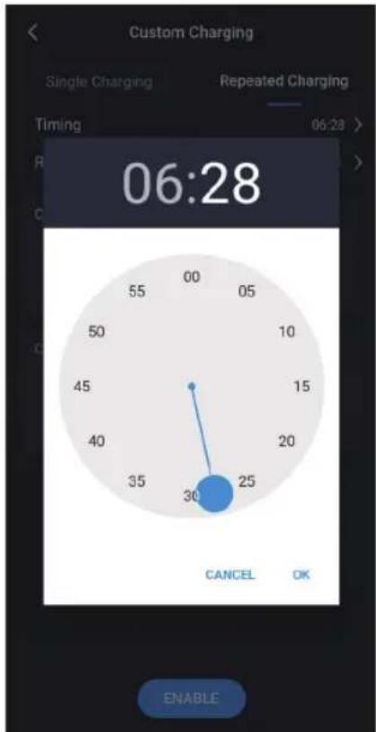 Telestar EC 311 S6 - Seite zur "Benutzerdefiniertes Aufladen--Regelmäßiges Laden" - 5